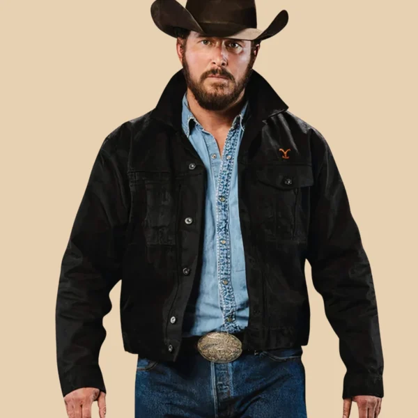 Yellowstone Rip Wheeler Suede Leather Jacket
