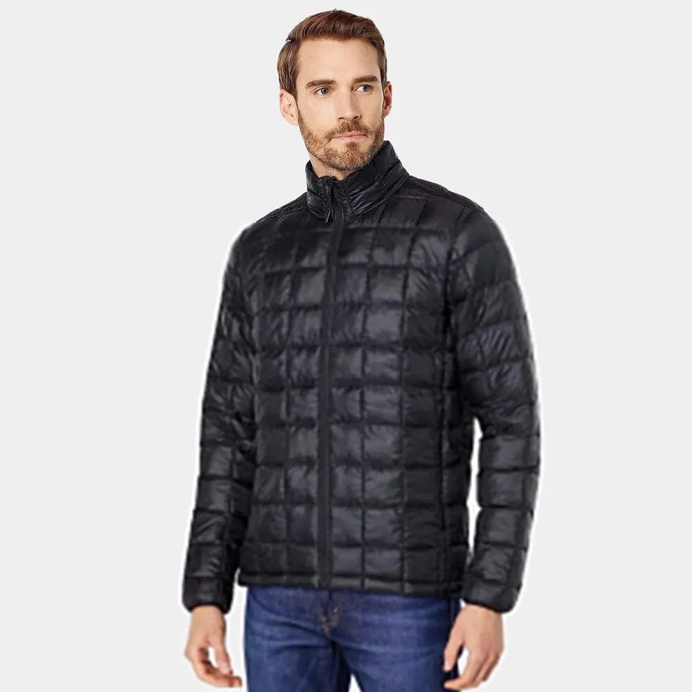 Men’s Black Lightweight Quilted Puffer Jacket